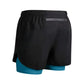 Reflective Men's 2-in-1 Running & Training Shorts
