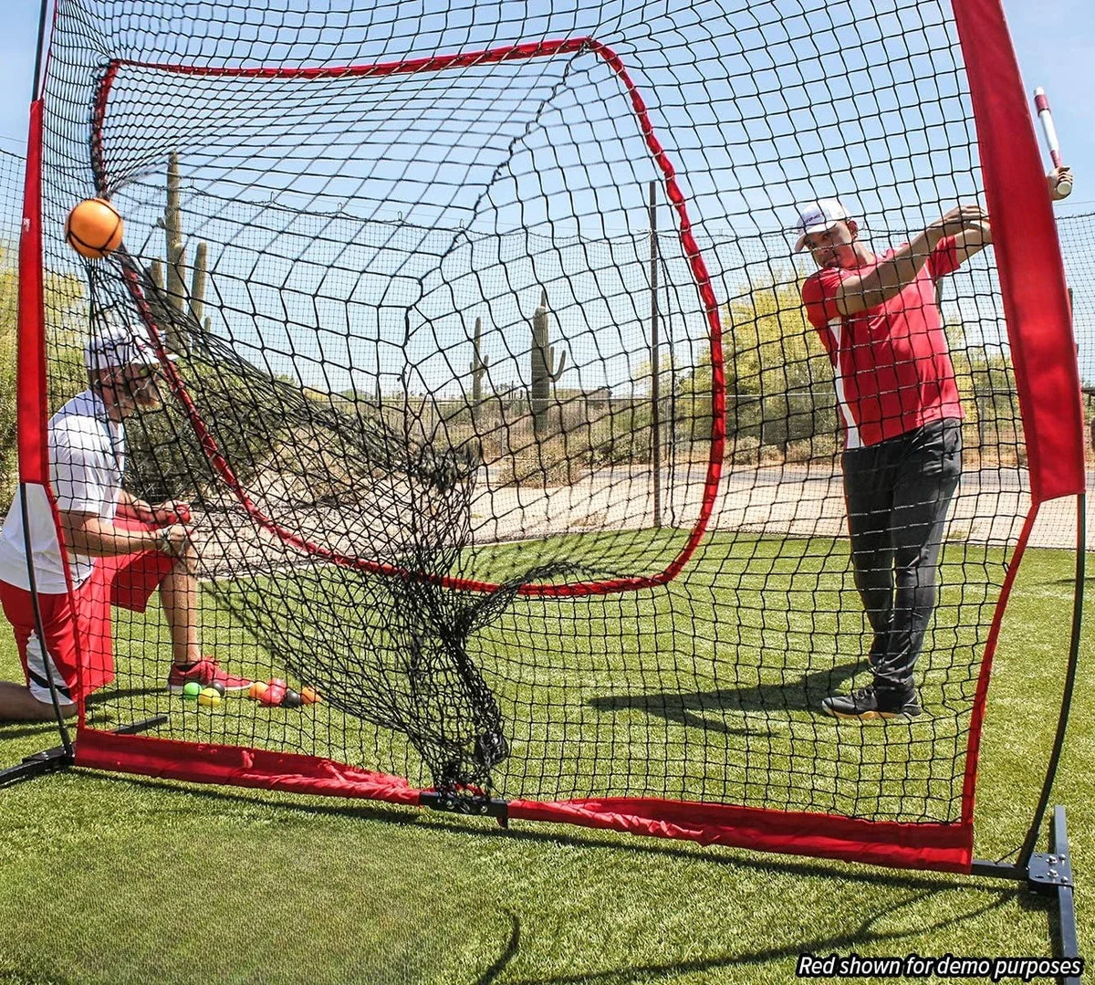 Weighted Base  Quick Setup Hitting & Throwing Net