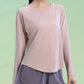 Loose Women's Yoga Top Lightweight & Quick-Dry