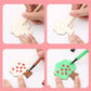 20 Pieces Montessori Wooden Stencil Set | Kids DIY Drawing and Coloring Toys
