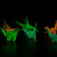 Luminous Origami Paper | Glow-in-the-Dark Craft Sheets for Night Projects