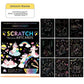 Rainbow Scratch Art Paper Kit | Magic Color Drawing Set for Kids
