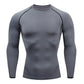 Men’s Long Sleeve Fitness Tee – Spring & Autumn Training Shirt