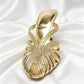 Gold Shiny Luxury Mules Heeled Sandals Women Weave Rome Heels for Ladies Banquet Dress Shoes Fashion Retro Slippers Women Slides
