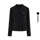 Women's 2-Piece Zipper Gym Set: High Waist Tracksuit & Jacket