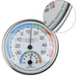 Round Thermometer Mechanical Sensor | Indoor Outdoor Temperature and Humidity Monitor