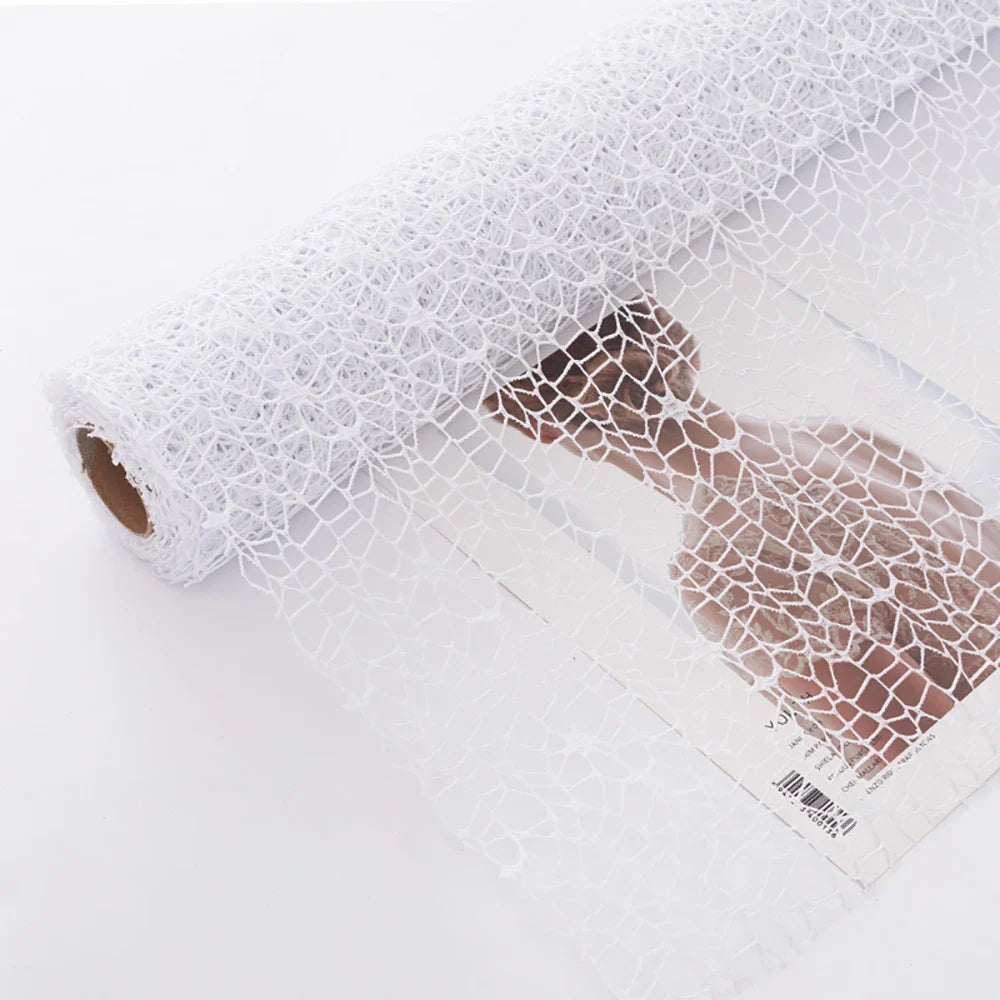 1 Roll Korean Style Jacquard Net Ribbon | Flower Bouquet Packaging DIY Material