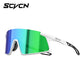 SCVCN Men Women Outdoor Sports Photochromic Running Casual Goggles MTB Bike Glasses UV400 Hiking Eyewear Cycling Sunglasses
