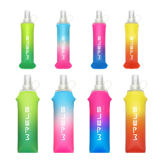 Folding Soft Flask Water Bottle – Portable Hydration Bottle