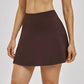 High-Waist Athletic Breathable Skirt for Yoga & Tennis