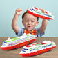 1PC Cruise Boat Ship Model | Pull Back Sliding Steamship Gliding Toy Gift