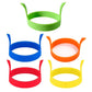 Silicone Egg Ring Mold | Nonstick Fried Egg and Pancake Mold Set