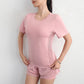 Women's Breathable Mesh Back Running Shirt