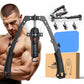 Adjustable Hydraulic Arm & Chest Trainer with Ab Roller