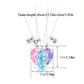 3 Pcs/set Best Friends Pendant Necklace For Woman Magnetic Adjustable Rainbow Daisy Lover Broken Heart Chain BFF Jewelry Gifts
