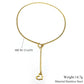 Heart O-ring Long Chain | Stainless Steel Punk Rock Y-Necklace for Men and Women