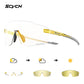 SCVCN Ultralight Photochromic Sports Running Sunglasses Men Women Outdoor Road Cycling Glasses UV400 Windproof Sandproof Goggles