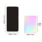 50 Sheets Holographic Cold Lamination Film | Clear Self-Adhesive Waterproof Overlay