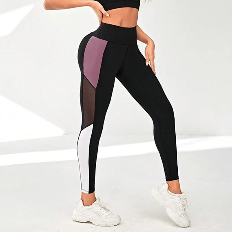 Feel Confident  Look Fabulous  Mesh Detail Leggings