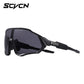 SCVCN Photochromic Cycling Sunglasses Outdoor Sports Running Drving Glasses Road MTB Bicycle Goggles  UV400 Safety Bike Eyewear