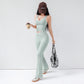 Women's 2-Piece Open-Back Yoga & Running Set