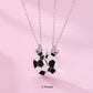 3 Pcs/set Best Friends Pendant Necklace For Woman Magnetic Adjustable Rainbow Daisy Lover Broken Heart Chain BFF Jewelry Gifts
