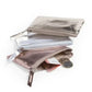 Silver Gold Credit Card Holder Bag | Waterproof PU Leather Coin Purse Wallet