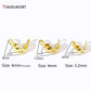 18K Gold Plated Double-Cup Bead Tips | Jewelry Findings for DIY Necklaces and Bracelets