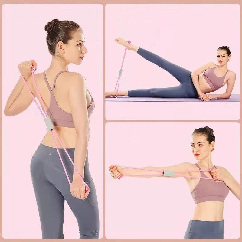 At-Home Fitness Essentials for Women Resistance Band Workout Set