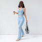 Women's 2-Piece Open-Back Yoga & Running Set