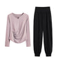 Women’s 2-Piece Autumn Yoga & Quick-Dry Running Sportswear Set