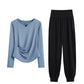 Women’s 2-Piece Autumn Yoga & Quick-Dry Running Sportswear Set