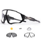 SCVCN Brand Photochromic Sports Cycling Glasses Bicycle Eyewear Mountain Bike Goggles UV400 MTB Road Running Sunglasses