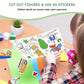 Children's Drawing Kit | 3m Long Doodle Paper Rolls for Creative Fun