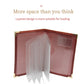 Vintage PU Leather Passport Holder Wallet | Unisex Travel Document Organizer