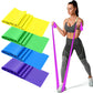4-Piece Resistance Band Set: Fitness, Yoga, & Therapy