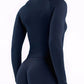 Seamless Long Sleeve Fitness & Yoga Top for Women