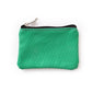 Solid Color Canvas Zipper Coin Purse | Mini Money Pouch for Women Men