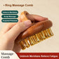 Anti Cellulite Meridian Brush Copper Head Massage Comb for Body and Scalp Point Massager Acupressure Lymphatic Dredging Gua Sha