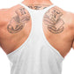NO PAIN NO GAIN Gym Stringer Tank Top Men