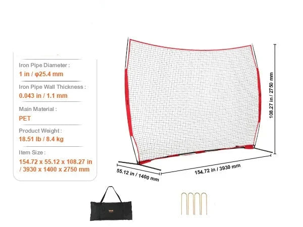 Practice Net Perfect Your Swing  Safeguard Your Yard