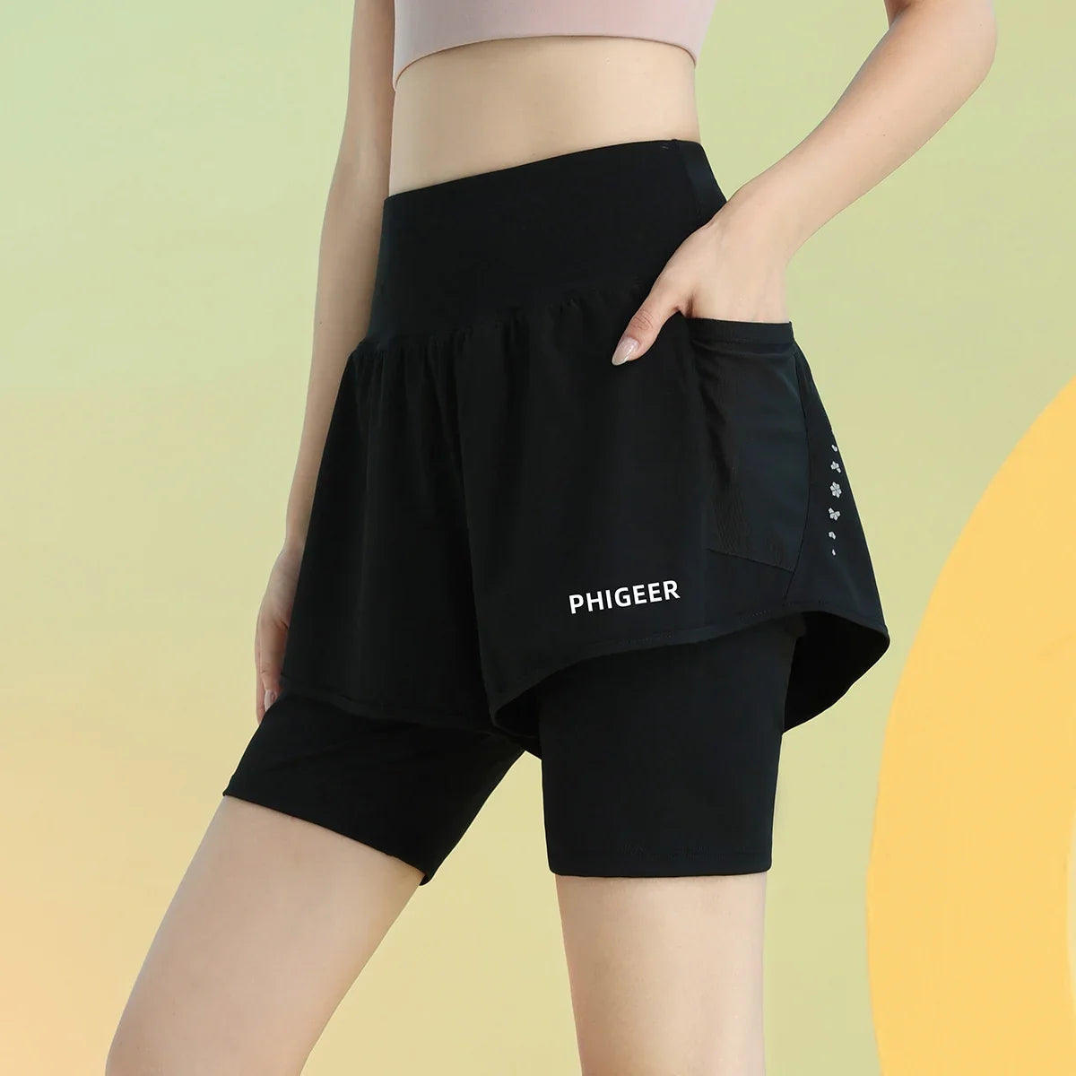 Women's Lightweight Yoga & Workout Short with Pockets