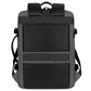 Expandable Waterproof Backpack with USB Port for Laptops