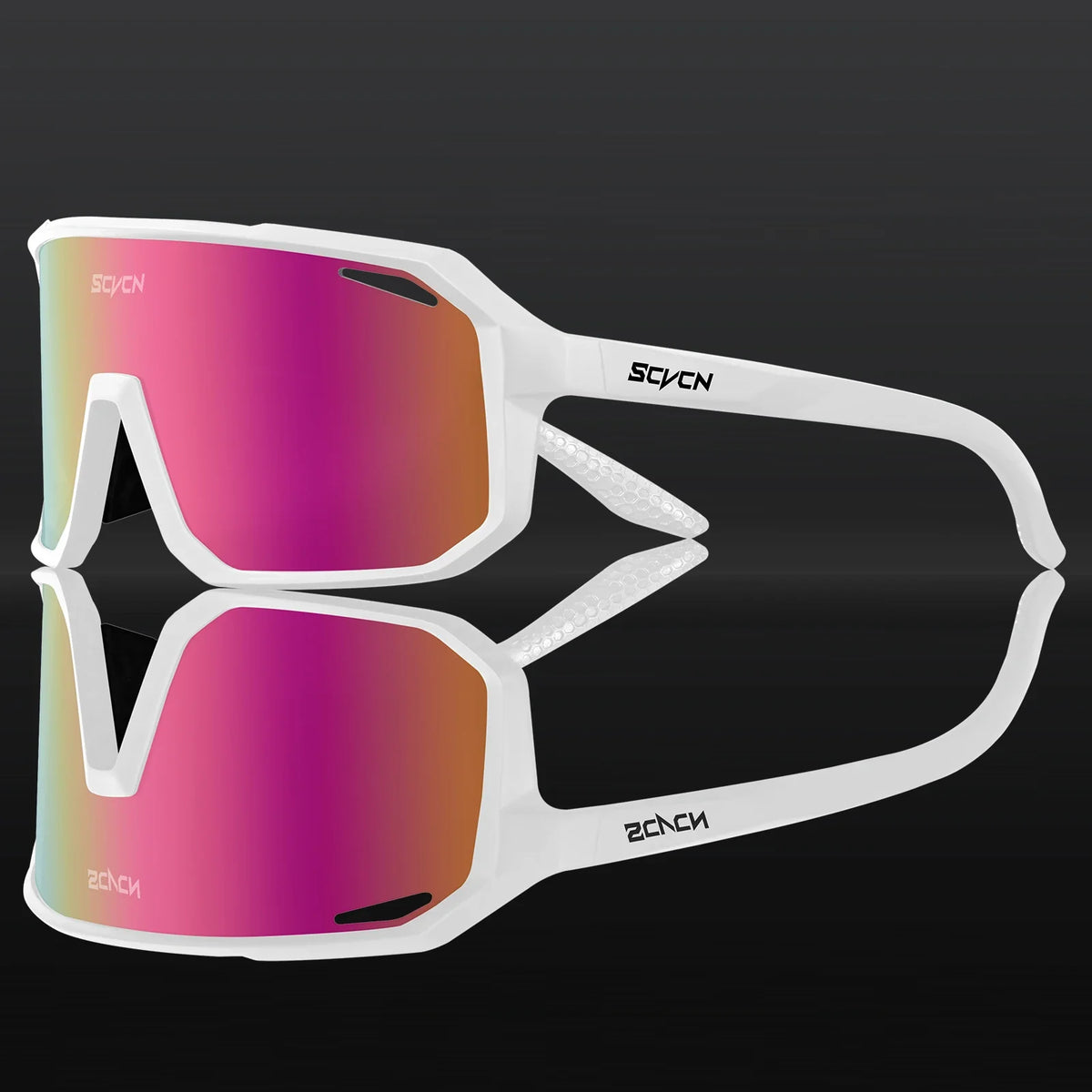 SCVCN Photochromic Cycling Sunglasses Road Driving Bike Glasses Outdoor Sports Mountain Hiking Men Women Bicycle UV400 Goggles