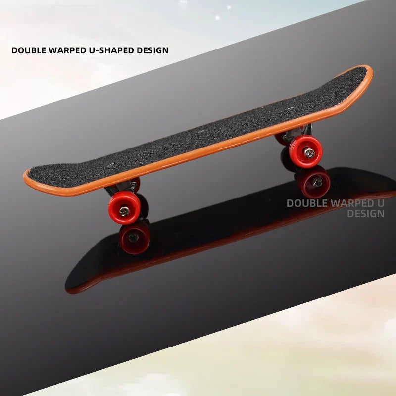 5Pcs Mini Finger Skateboard Set | Kids Tabletop Toy with Alloy Trucks