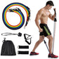 50LB Resistance Bands: Gym & Home Fitness
