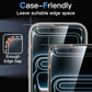 4Pcs HD Tempered Glass Screen Protector For iPhone 11 12 13 14 15 16 17 Pro Max 14 15 16 Plus Air 16e 17e Glass Protection Film