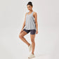 Sweat in Style Women's Fashionable Workout Tops