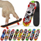 5Pcs Mini Finger Skateboard Set | Kids Tabletop Toy with Alloy Trucks