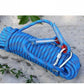 12mm Static Climbing Rope for Rock Climbing, Rappelling, and Tree Work